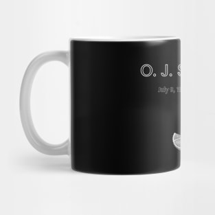 O.J. Simpson, RIP Mug